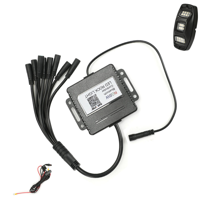 Three-Sided Series Rock Lights Replacement Controller (4/8/12 Pods)