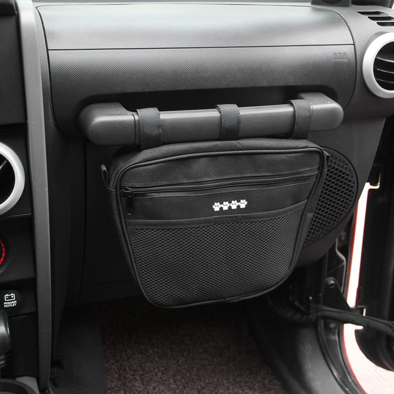 Sunpie Passenger Grab Handle Bar Storage Bag For Jeep Wrangler JK JL TJ YJ CJ Jeep Gladiator JT 1965-2025