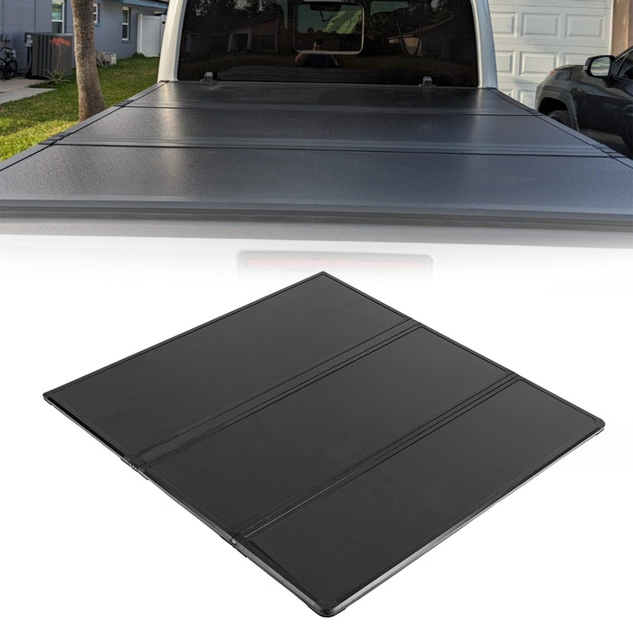 Jeep Gladiator JT (2020-2025) Hard Tri-Fold Tonneau Cover(w/ or w/o Trail Rail) - 5ft Bed