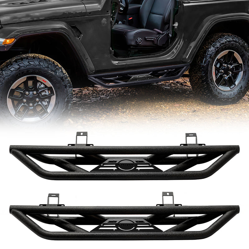 Sunpie - Jeep Wrangler JK JL 2-Door Running Boards Replacement Trim Panels (2-Pack)