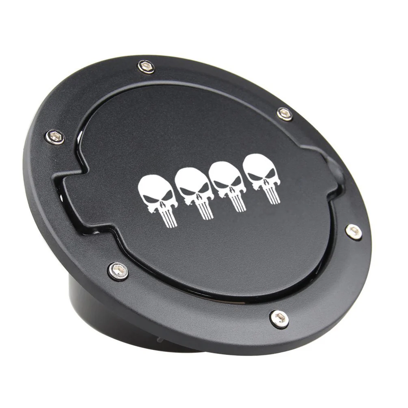 Sunpie Fuel Filler Door Cover Gas Tank Cap cover for 2007-2018 Jeep Wrangler JK JKU 2/4 Doors