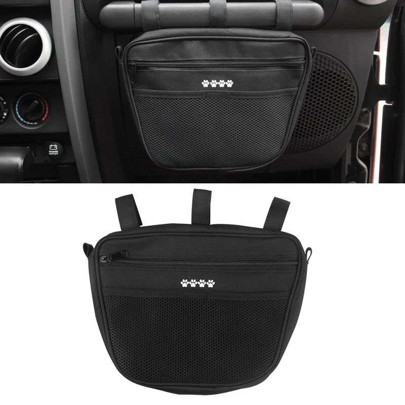 Sunpie Passenger Grab Handle Bar Storage Bag For Jeep Wrangler JK JL TJ YJ CJ Jeep Gladiator JT 1965-2025