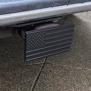 Premium Metal Trailer Hitch Cover for 2" Receivers with Locking Pin - Durable & Stylish