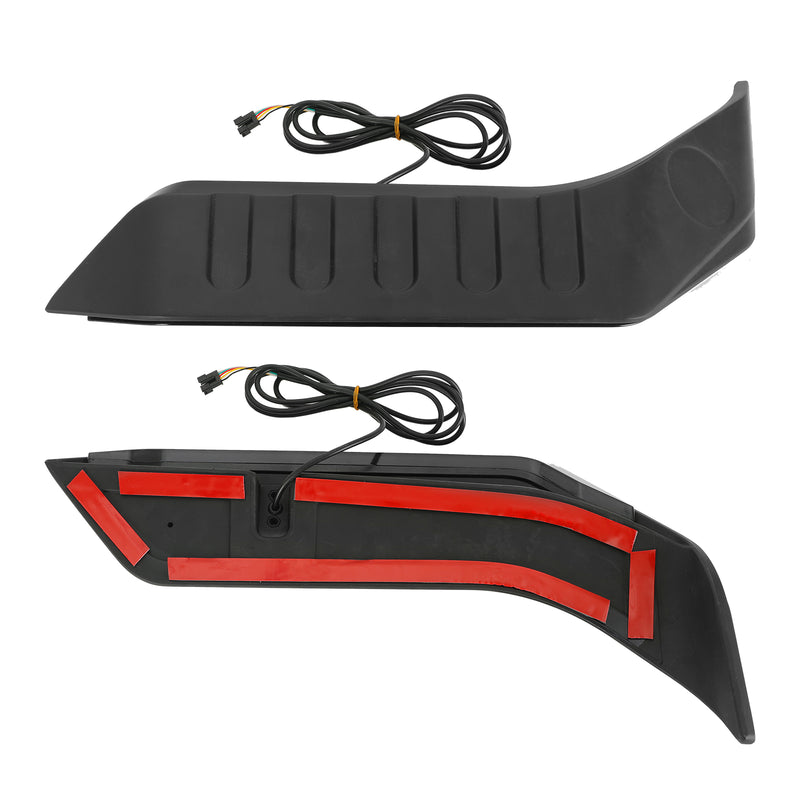 Jeep Multi-Function LED High Mount Rear Roof Lights for 2018-2025 Jeep Wrangler JL JLU 4xe (2Pcs/Set)