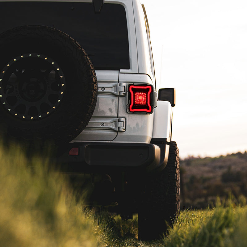 Jeep Tunnel LED Tail Lights for 2018-2025 Jeep Wrangler 4xe JL/JLU (2pcs/set)