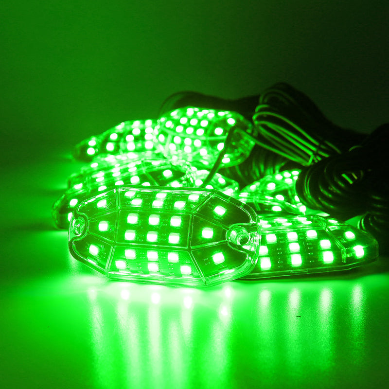 Sunpie Fifteen-Sided Series RGBW 33 LEDs LED Rock Lights (4/8/12/16/20 Pods)