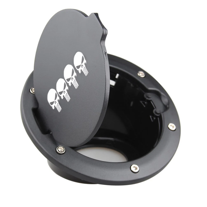 Sunpie Fuel Filler Door Cover Gas Tank Cap cover for 2007-2018 Jeep Wrangler JK JKU 2/4 Doors