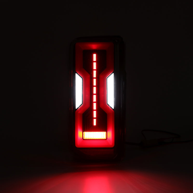 Ford Bronco LED Tail Lights ABS - Plastic Smoked and Clear (2Pcs/Set)