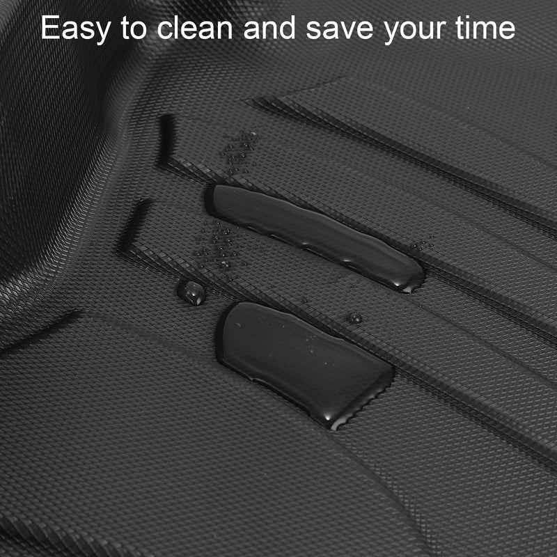 Jeep Front & Rear Floor Mats for 2021-2025 Jeep Wrangler 4xe 4-Door