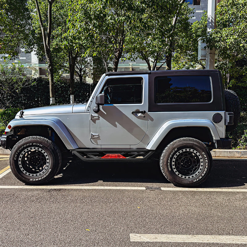 Jeep Side Steps & Running Boards for 2007-2018 Jeep Wrangler JK 2 Door (2PCS)