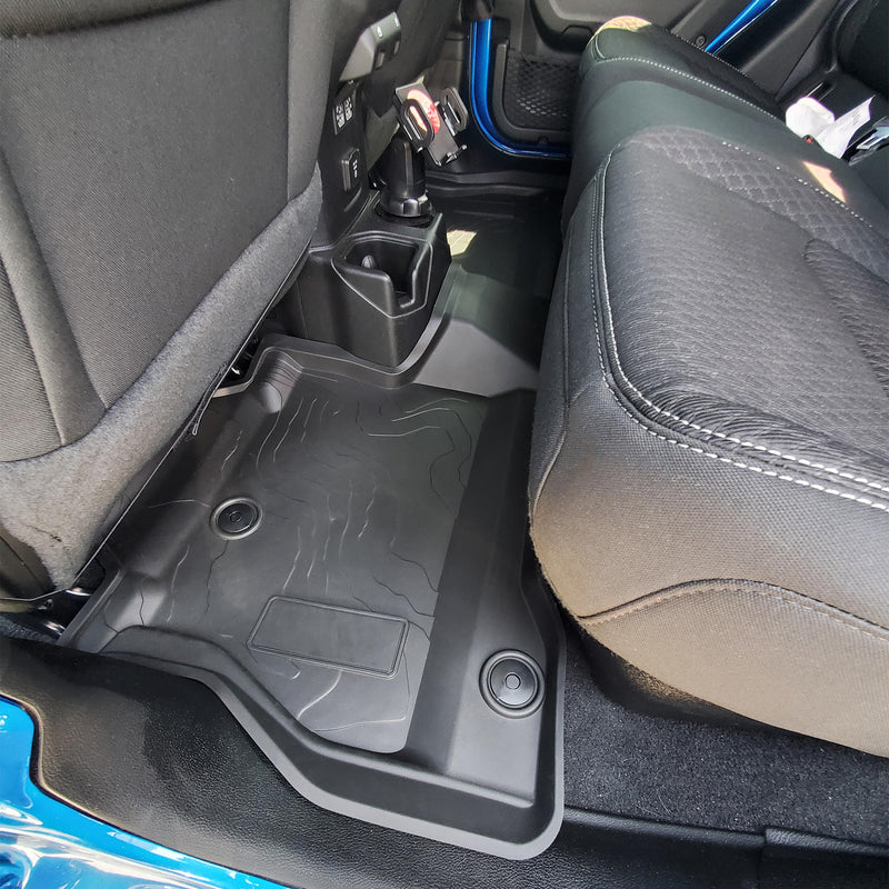 2019-2025 Jeep Gladiator JT TPE Front & Rear Floor Mats