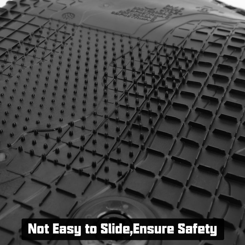 '18-'25 Jeep Wrangler JL 2-Door All-Weather Front & Rear TPE Floor Mats