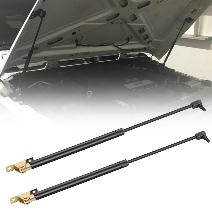Hydraulic Carbon Steel Hood Lift Supports for 2007-2018 Jeep Wrangler JK JKU (2PCS)