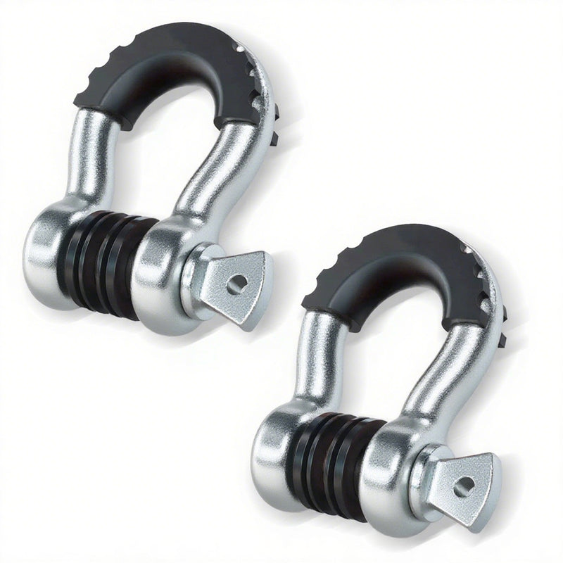 Heavy Duty 3/4" D Ring Shackle (2 Pack)