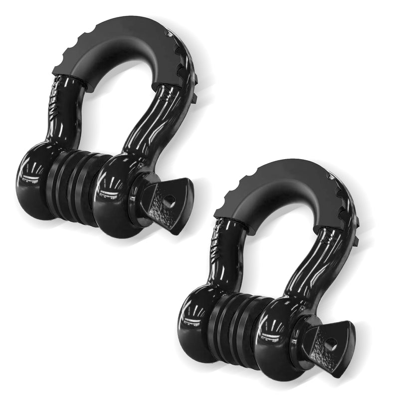 Heavy Duty 3/4" D Ring Shackle (2 Pack)