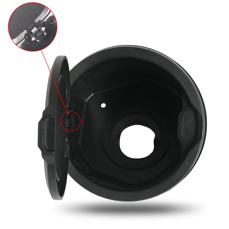 Gas Cap Cover & Fuel Doors with Pattern for 2018-2025 Wrangler JL JLU 4xe
