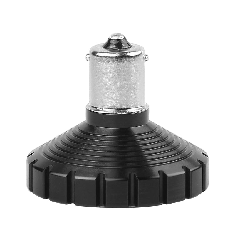 LED Turn Signal Lights 1156 LED Lighting Bulb Bullet Style Inserts for Harley Davidson Pack of 2 (Amber LED)