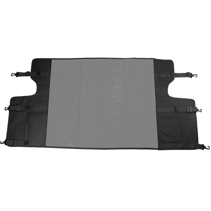 Jeep Wrangler JKU Rear Cargo Cover for 2007-2018 4dr Unlimited Trunk Cover Accessories