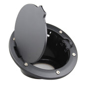 Fuel Filler Door Cover Gas Tank Cap for 2007-2017 Jeep Wrangler JK & Unlimited 4-Door 2-Door