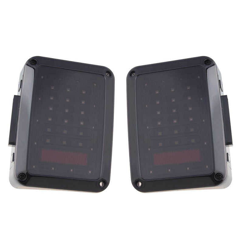 Jeep Wrangler Smoked LED Tail Light - Sunpie