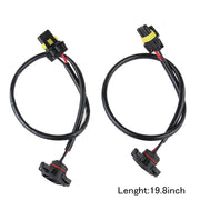 LED Fog Lights Lamp Adapter Wires - Sunpie