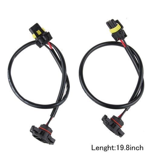 LED Fog Lights Lamp Adapter Wires - Sunpie