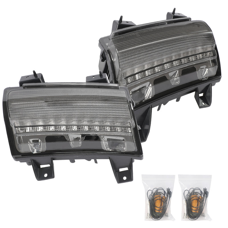 LED Fender Flare Marker Lights for 2018-2025 Jeep Wrangler 4xe JL/JLU and Jeep Gladiator