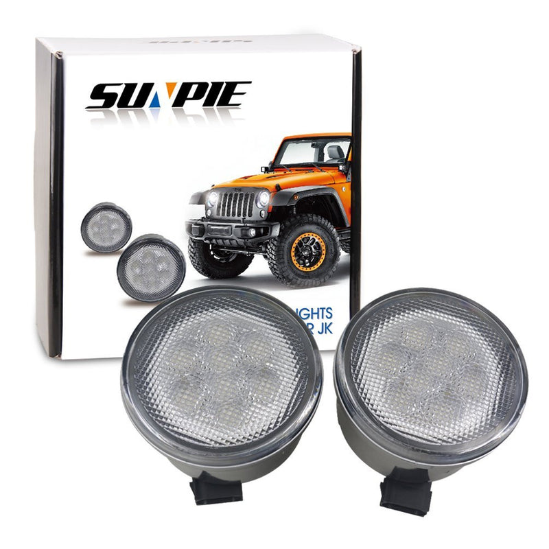 Amber Front LED Turn Signal Light Assembly - Sunpie