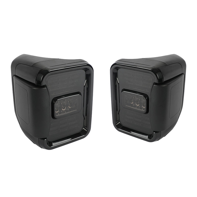 Smoked Jeep Gladiator LED Tail Lights Compatible for 2019-2025 Jeep Gladiator JT (Pair)