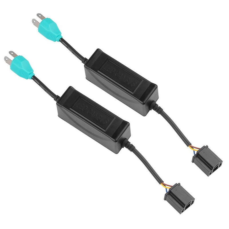 H4 HB2 9003 LED Canbus Error Free Resistor Decoder Adapter Anti Flicker Flash Error for LED Headlights - Sunpie