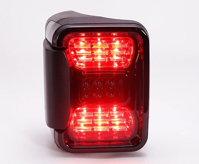 Smoked Jeep Gladiator LED Tail Lights Compatible for 2019-2025 Jeep Gladiator JT (Pair)