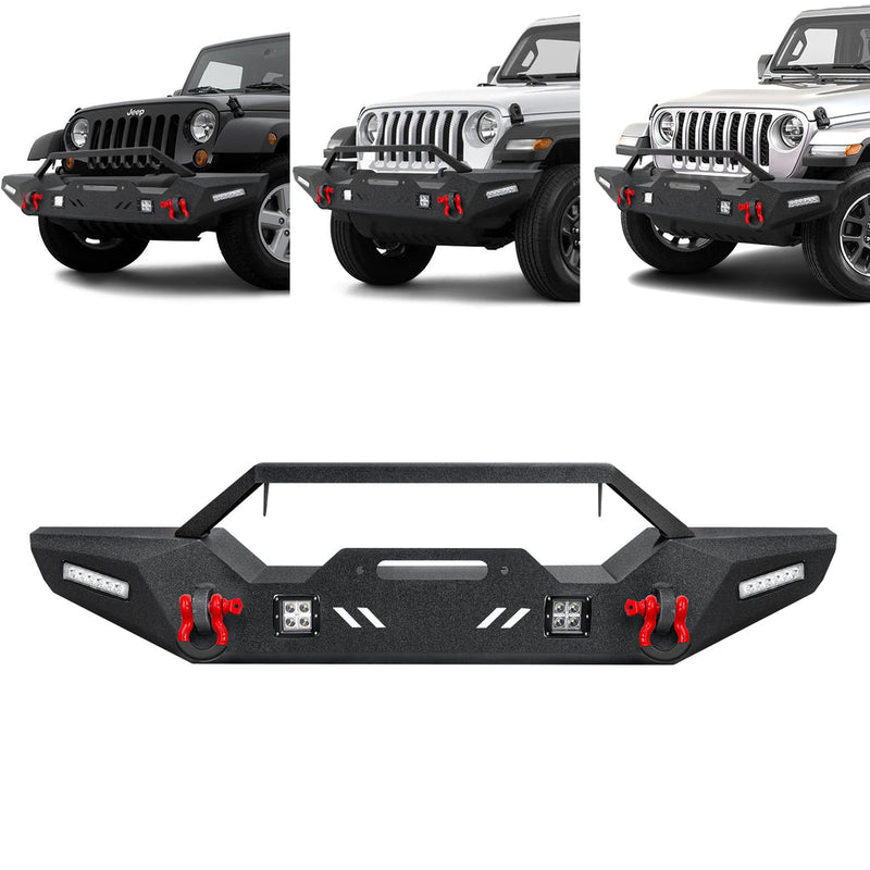 2019-2026 Jeep Gladiator JT Front & Rear Bumper Combo Kit