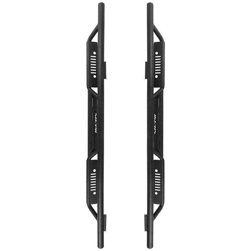 Entry-Level Running Boards for 2019-2026 Jeep Gladiator JT, Bolt-On Side Steps Nerf Bars