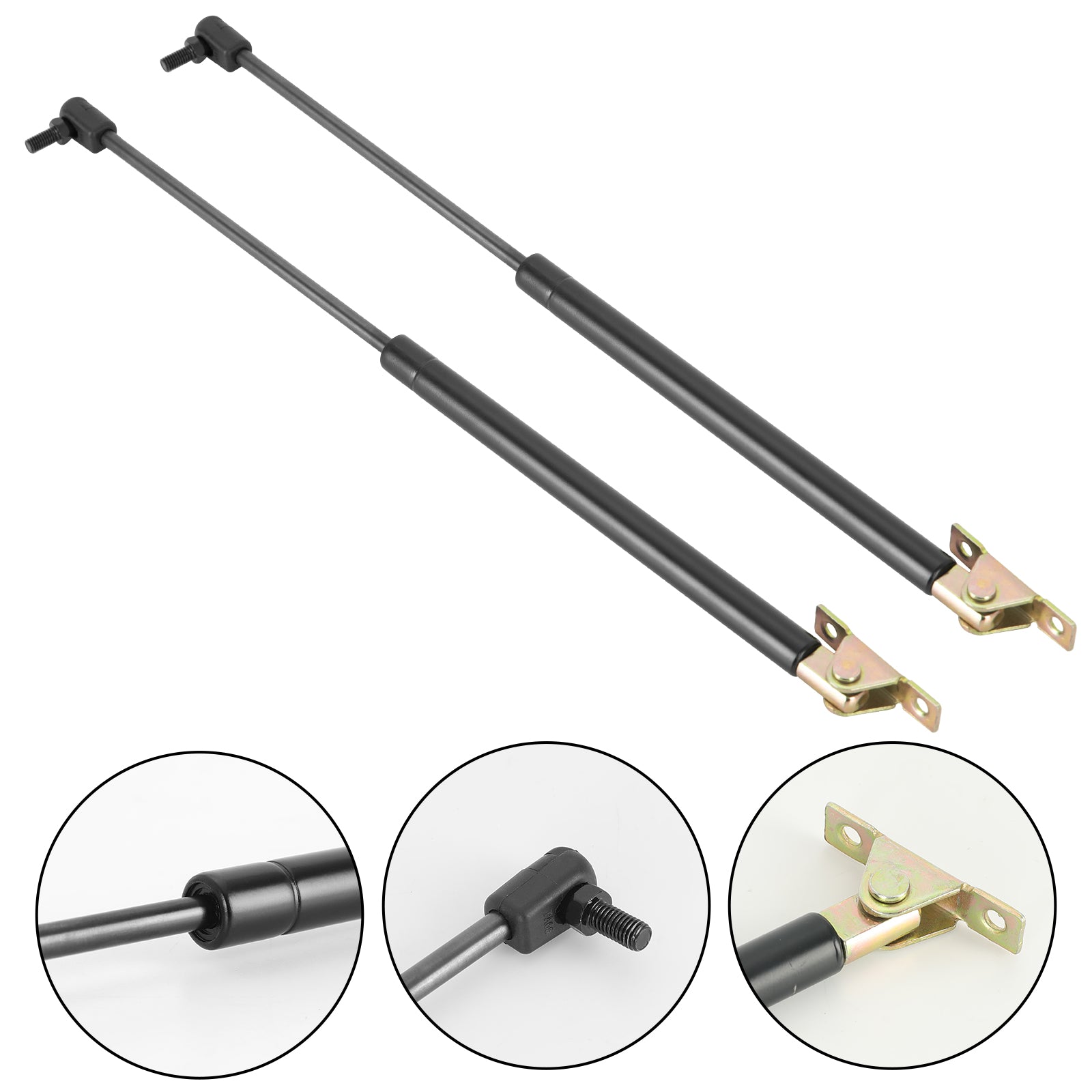Hood Lift Supports for '18-'26 Jeep Wrangler JL JLU 4xe and Jeep Gladiator JT (2pcs)