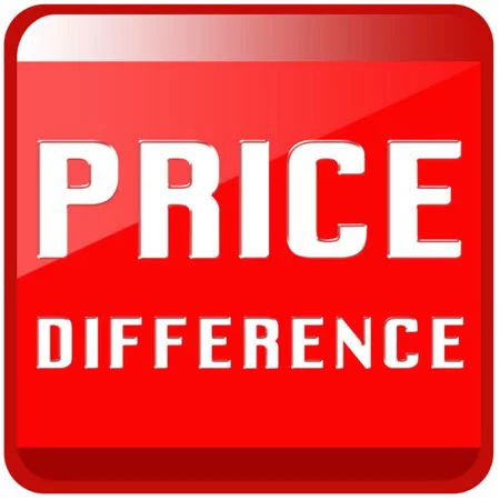 Product Price Difference