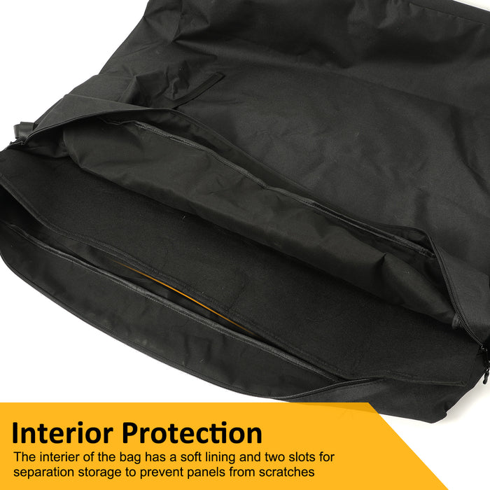 Hard Top Freedom Panel Storage Bag for 2021-2025 Ford Bronco Front Hardtop Organizer Bag