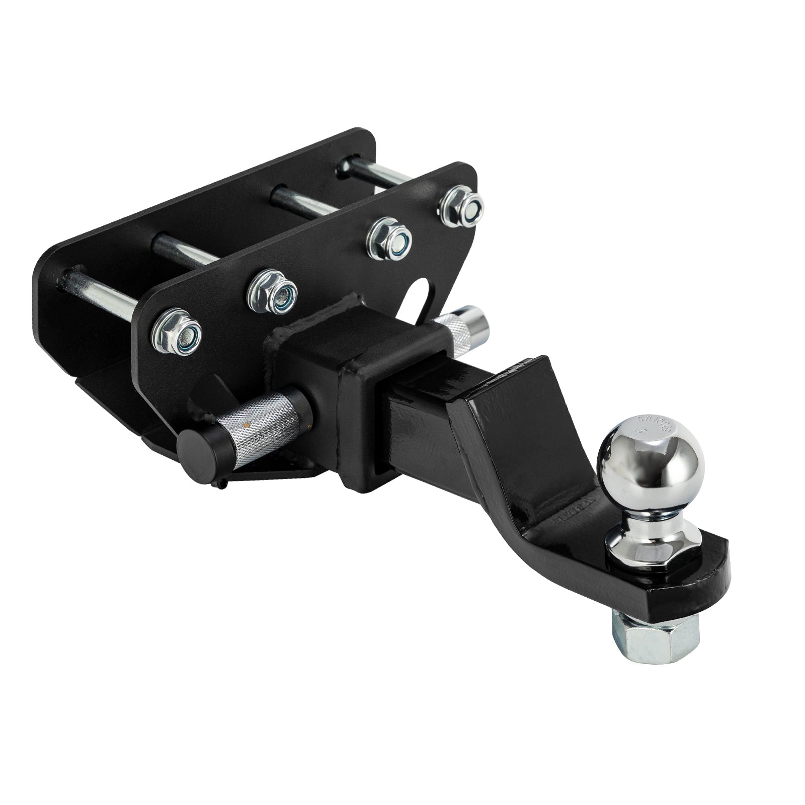 Bronco Trailer Hitch Ball Mount Kits, 2" Square Receiver, 2" Drop, 6,000 lbs. Includes 2" Ball and 2" Receiver Hitch