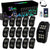 SUNPIE 16 Pods Upgraded 210 Degrees Wide Angle RGBW LED Rock Lights App/Remote Control Voice Mode Music Mode Automatic Control Neon Light Kit Wheel Well Lights for Off Road Truck SUV ATV UTV Boats