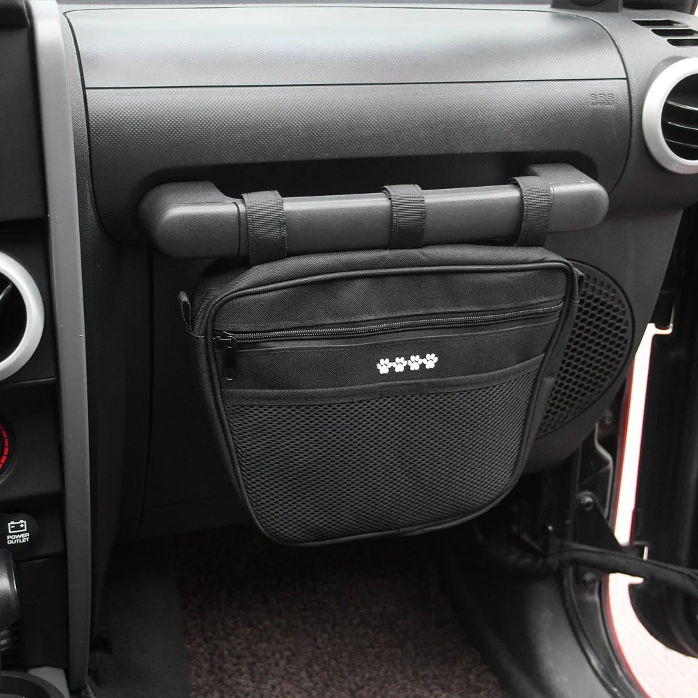 Sunpie Passenger Grab Handle Bar Storage Bag for 1965-2026 Jeep Wrangler JK JL TJ LJ YJ CJ 4XE & Jeep Gladiator JT