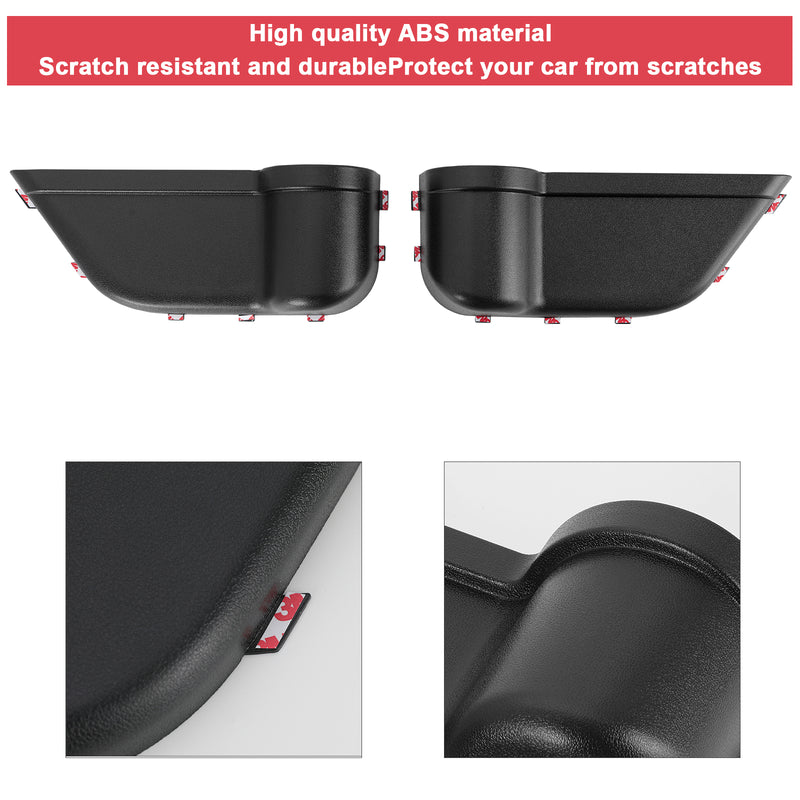 Jeep Wrangler Rear ABS Door Storage Box for Jeep Wrangler '18-'25 JL JLU 4XE and Gladiator JT (2PCS)