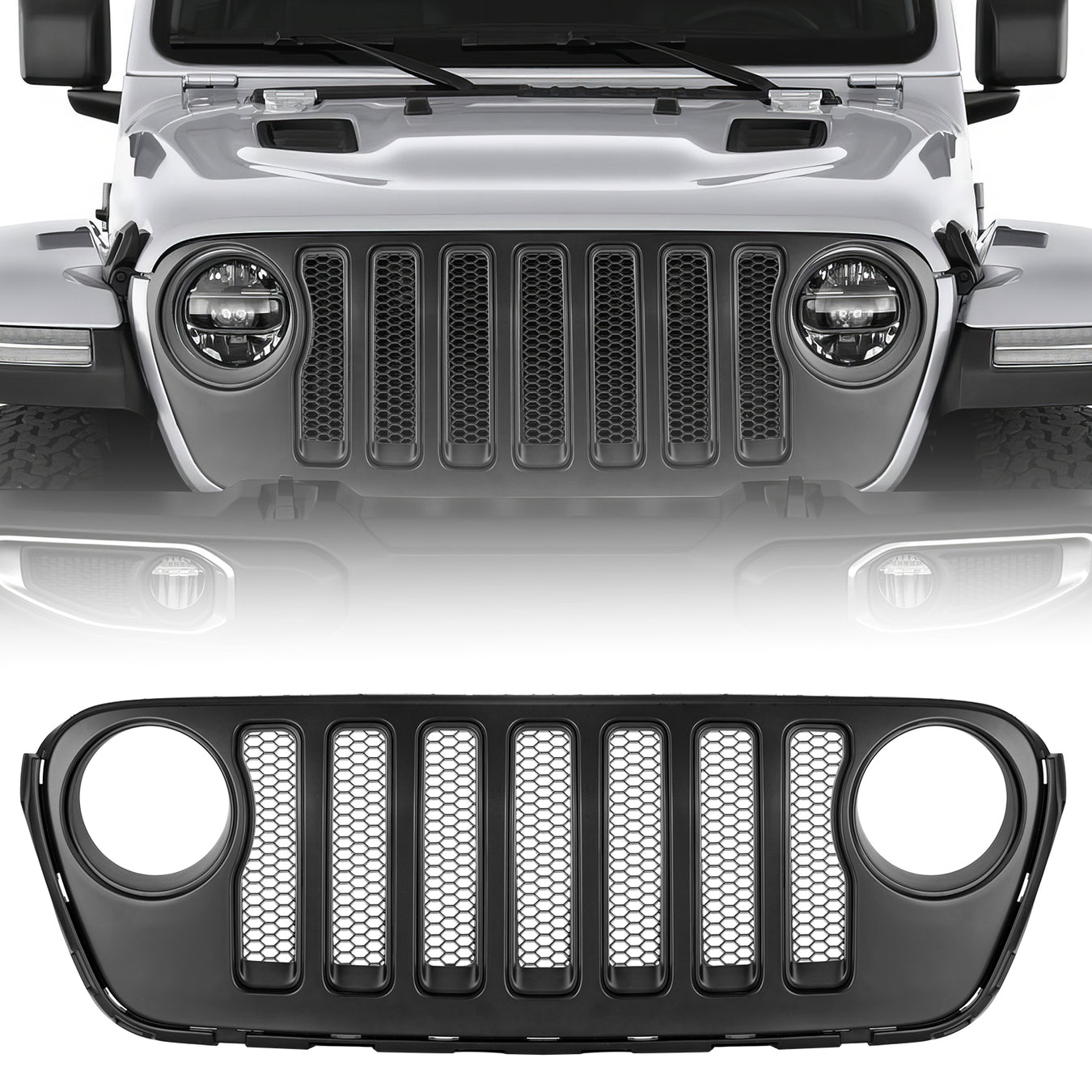 2018-2025 Jeep Wrangler JL/JLU Grilles