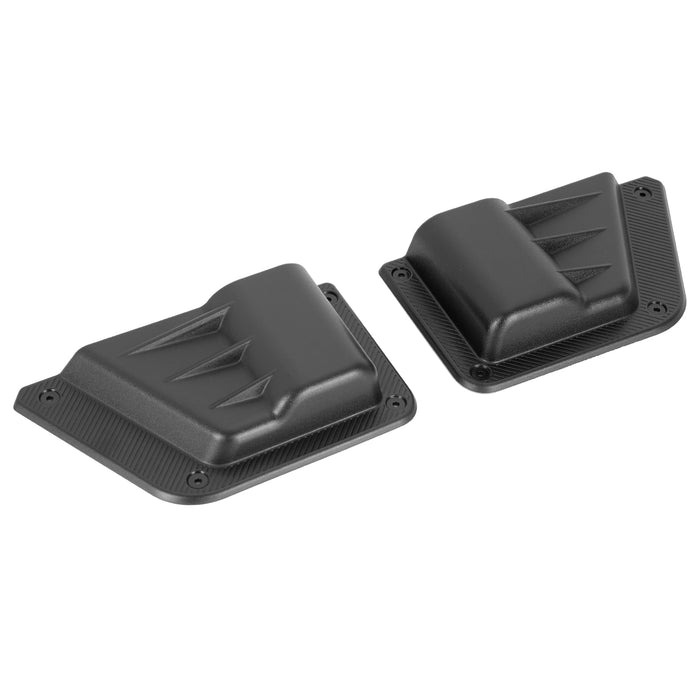 Front and Rear Door ABS Black Handle Storage Box Expansion for 2021+ Ford Bronco 4 Door (4pcs)