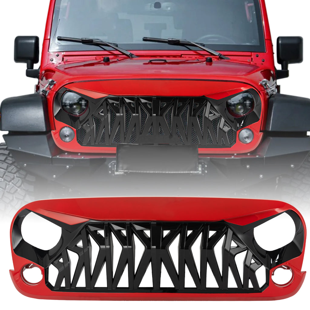 Jeep Wrangler Grilles | JK, JL, 4xe & Jeep Gladiator — Sunpie