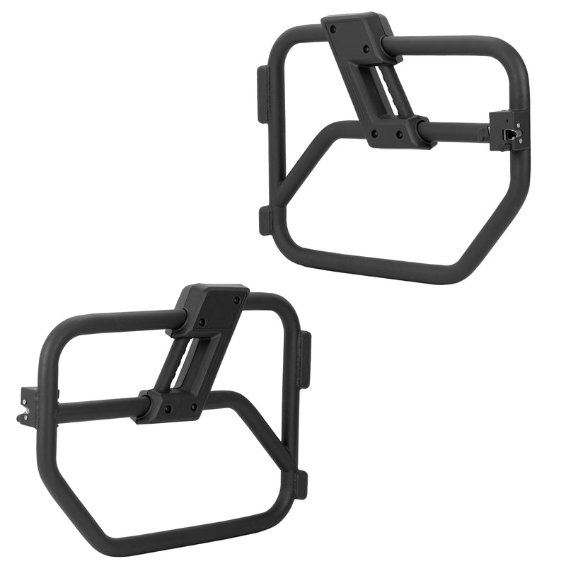 Ford Bronco Carbon Steel Matte Surface Tube Doors for 2021-2026 Ford Bronco 2-Door (2PCS)