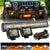 6 Modes White & Amber LED 420W 20" LIght Bar & 2PCS 60W 4" Wrok Lights for SUV ATV UTV TRUCKS PICKUP BOAT