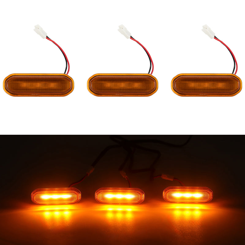 LED Front Grille Lights (3-Pack) for 2021-2024 Bronco Sport (Stock Grille)