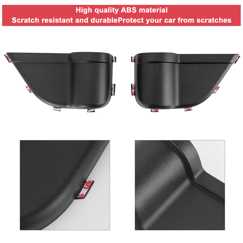 ABS Front & Rear Door Storage Box for '11-'18 Jeep Wrangler JK JKU 2/4 Door (2PCS)