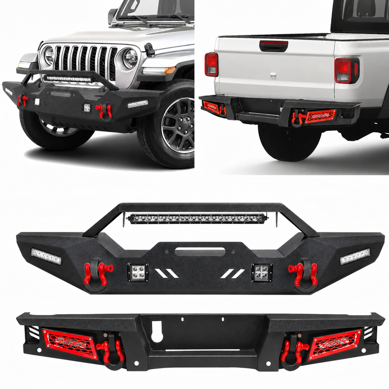 2019-2026 Jeep Gladiator JT Front & Rear Bumper Combo Kit
