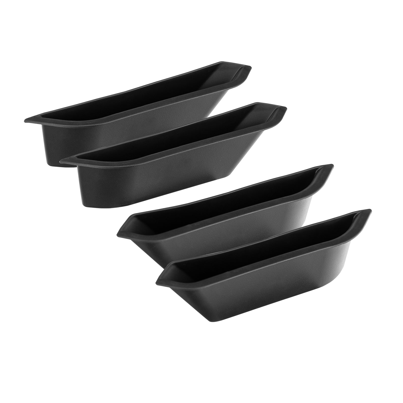 Front & Rear Door TPE Handle Drop in Storage Bins for 2021+ Ford Bronco 2-4 Door (4PCS)