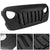 Jeep Grille (Transformers) with Mesh Matte Black Grid for 2018-2024 Jeep Wrangler & Jeep Gladiator JT